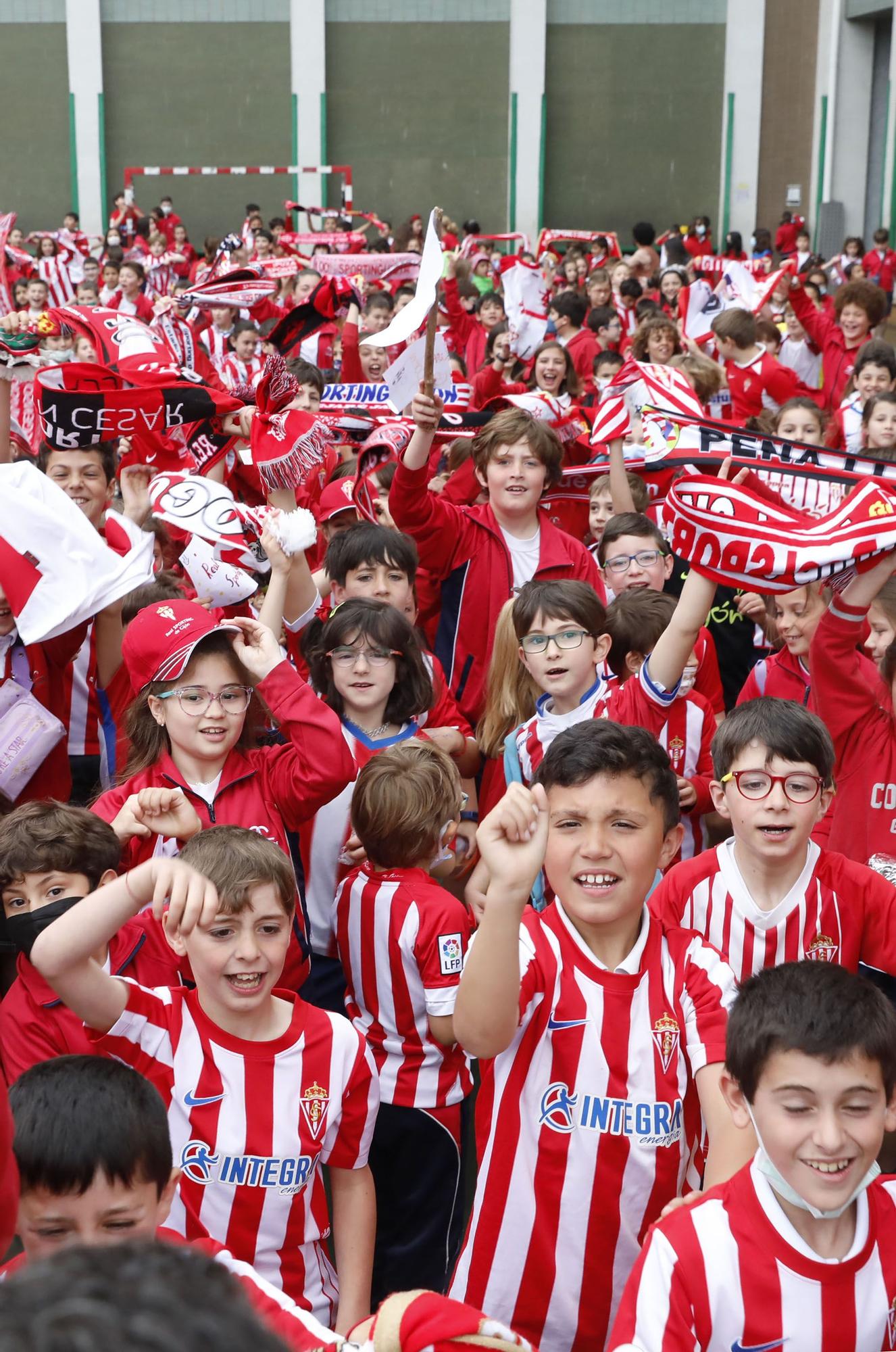 El Corazón de María, con el Sporting