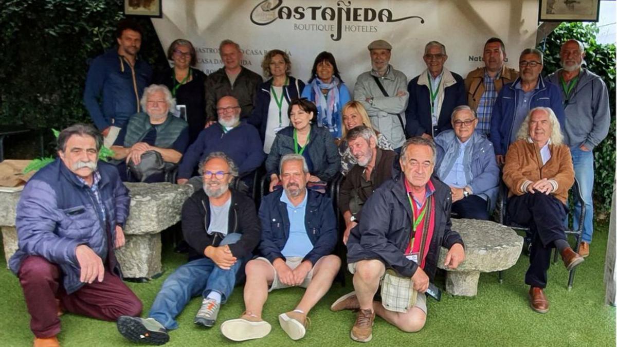 Homenaje sentido de artistas a Laxeiro en Brión | F.F.