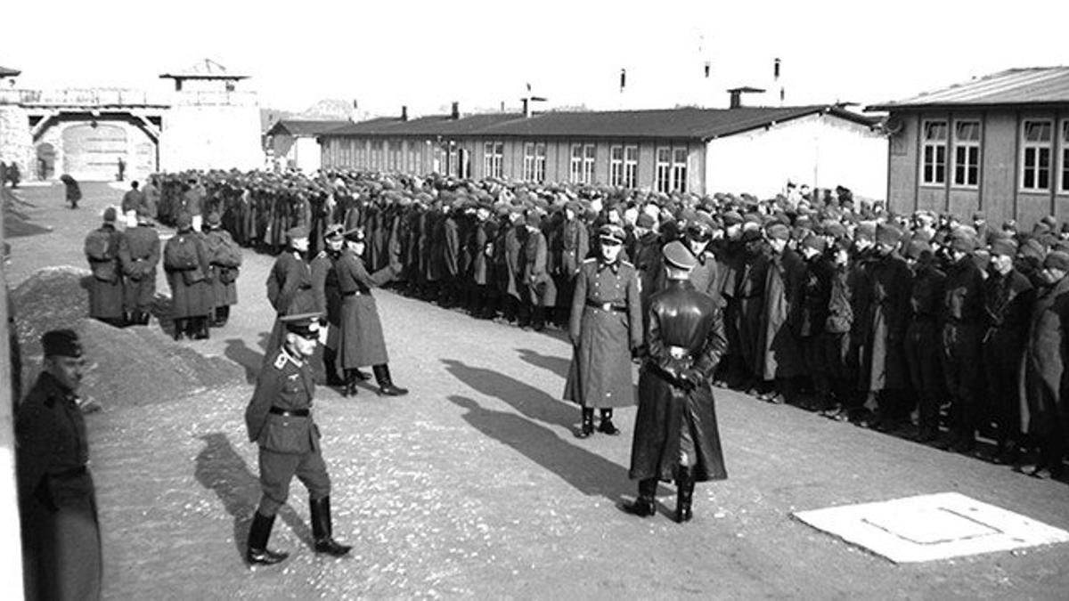 Una imagen del campo de concentración de Mauthausen, del fondo documental de la Amical Mauthausen.