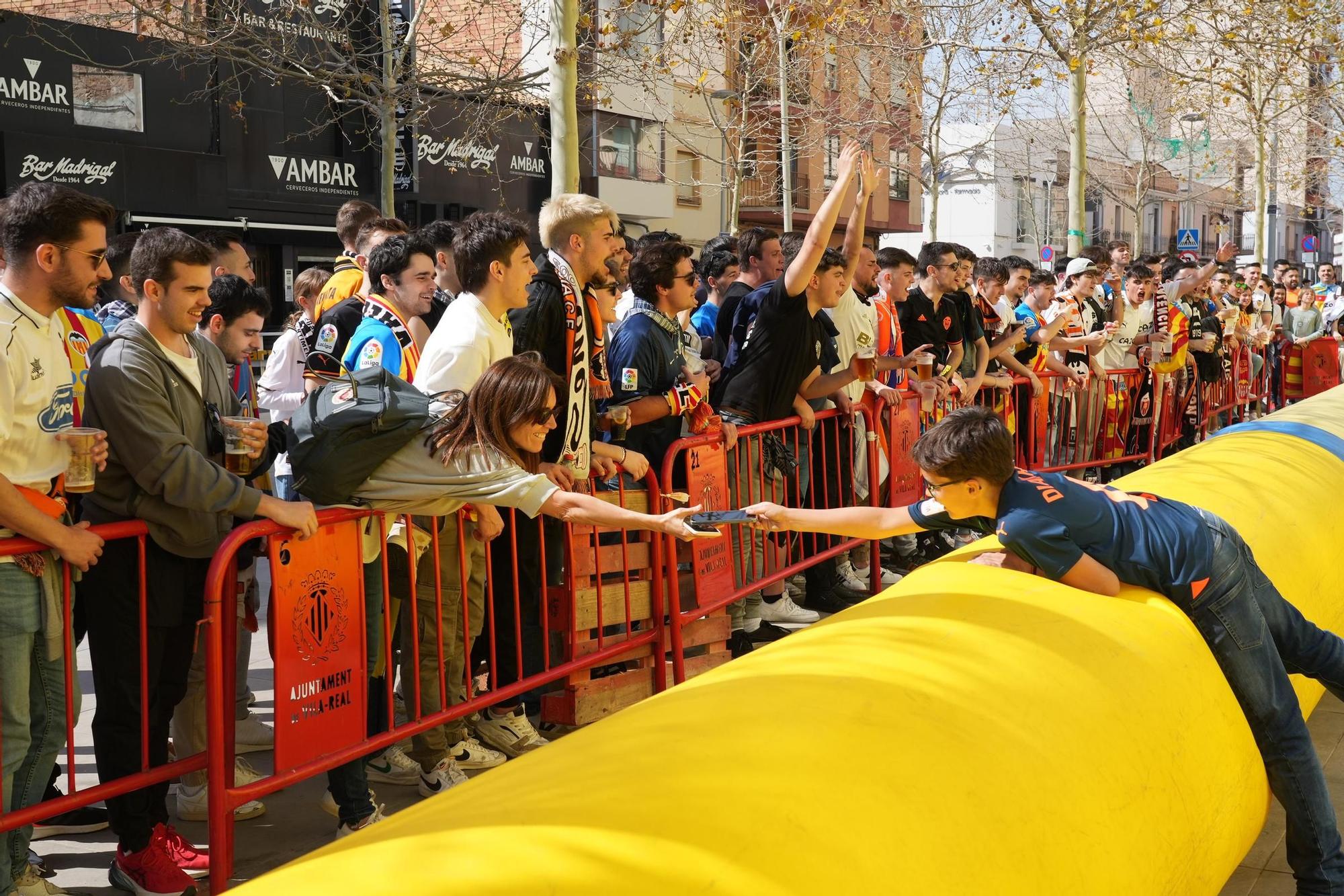 Galería | Ambientazo en la previa del Villarreal-Valencia