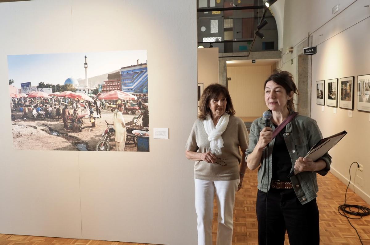 Fotografies de la inauguració de la mostra.