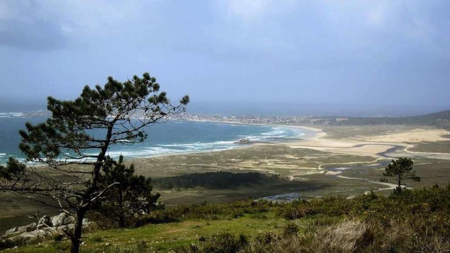 Complejo dunar de Corrubedo, que forma parte de la Red Natura.