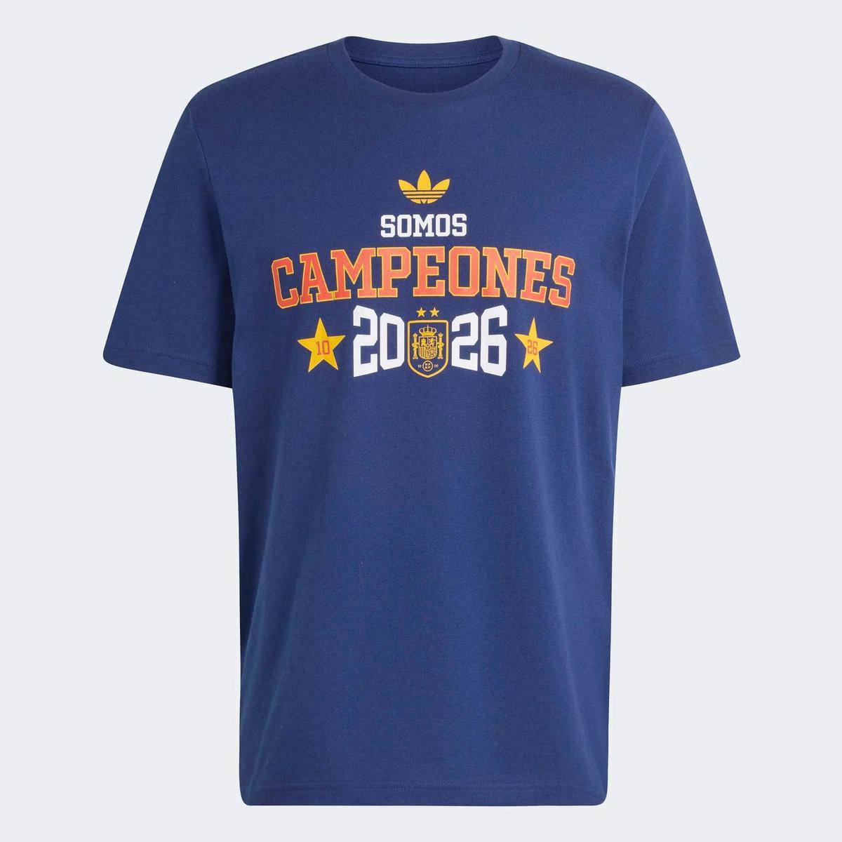 Camiseta azul marino campeones del mundo