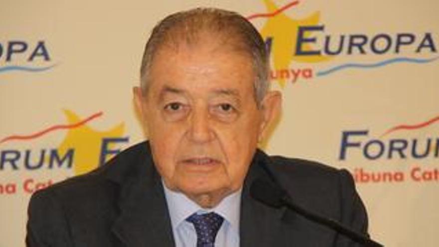 El president de Gas Natural Fenosa, Salvador Gabarró
