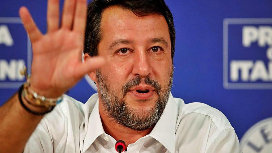 Matteo Salvini ha vist substituïda la seva polèmica llei sobre la immigració.