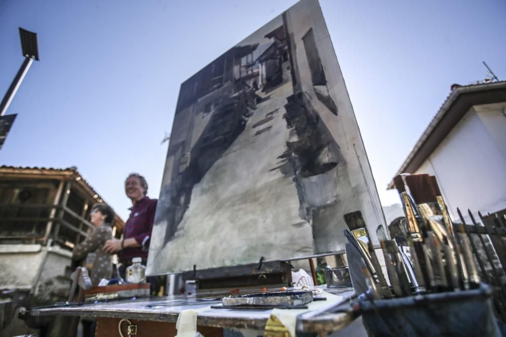 Concurso de pintura rápida en Bueño