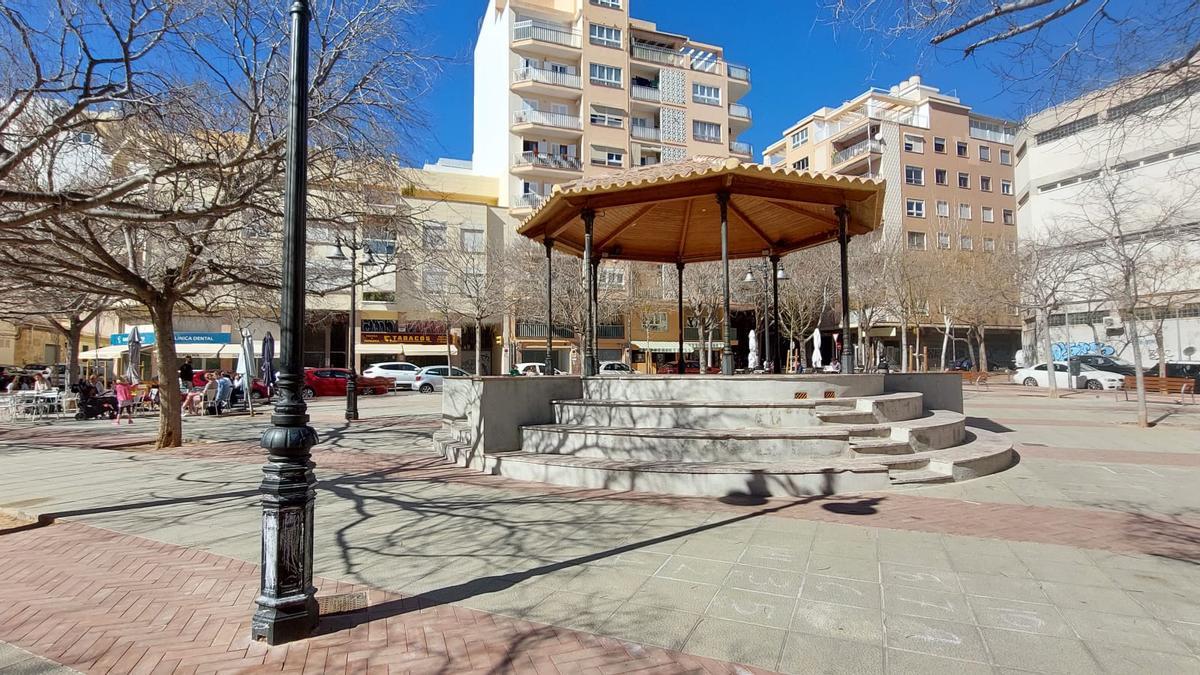 Plaza de Pau Casals, en Santa Catalina,