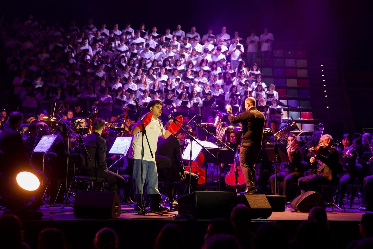 'Chorus': Música desde A Coruña por la paz y la solidaridad con más de 600 músicos y coralistas