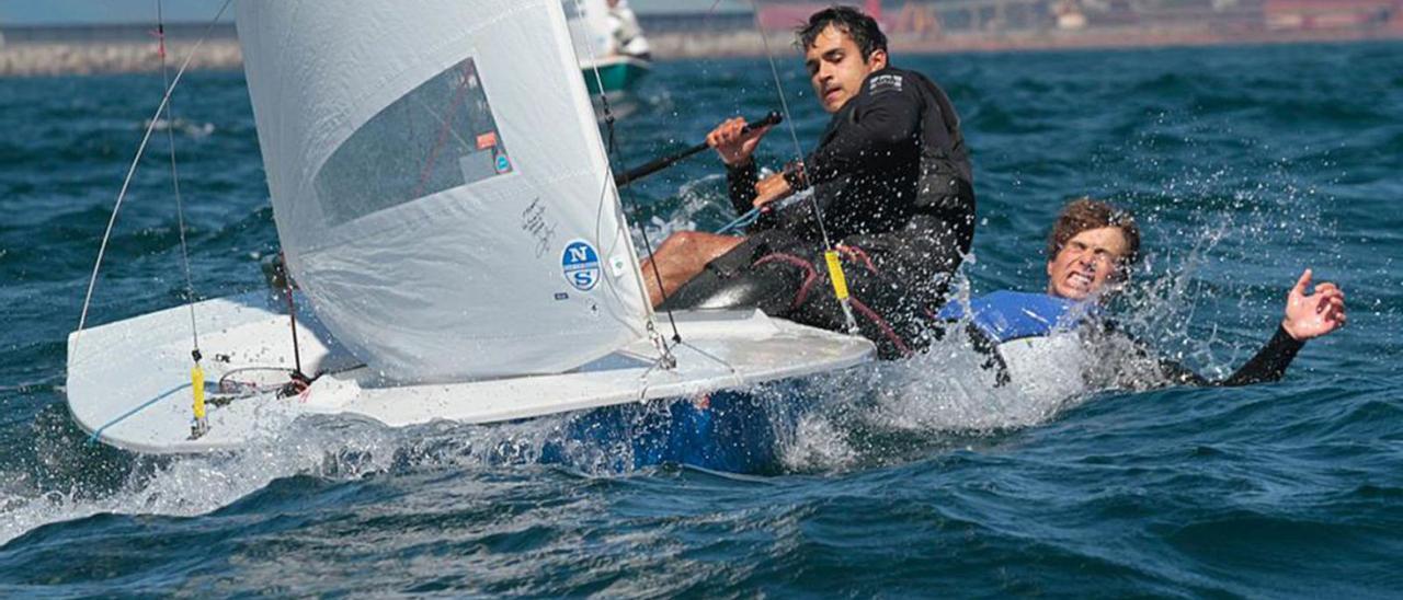 Francisco Silvela y Mauro González-Regueral, durante el Mundial.