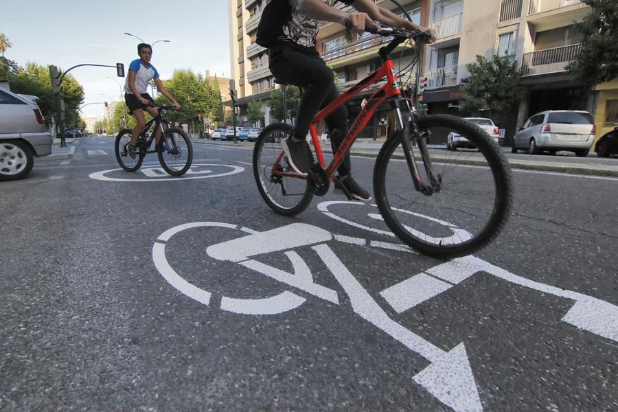 El ciclocarril echa a rodar en Córdoba