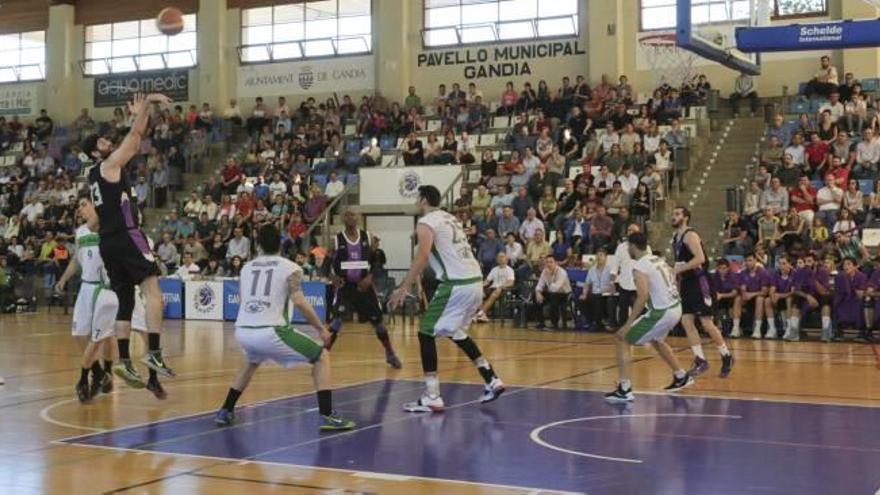 Hispagan UpB Gandia da el primer paso hacia la LEB Plata