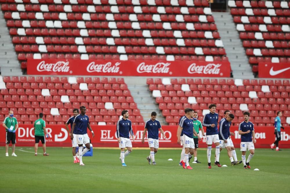 Fútbol: Así fue el Sporting-Oviedo disputado en El Molinón