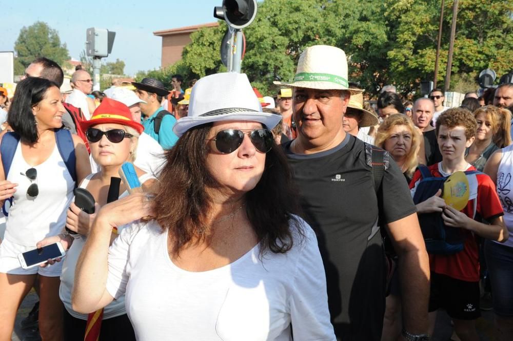 Romería de la Virgen de la Fuensanta: Paso por San