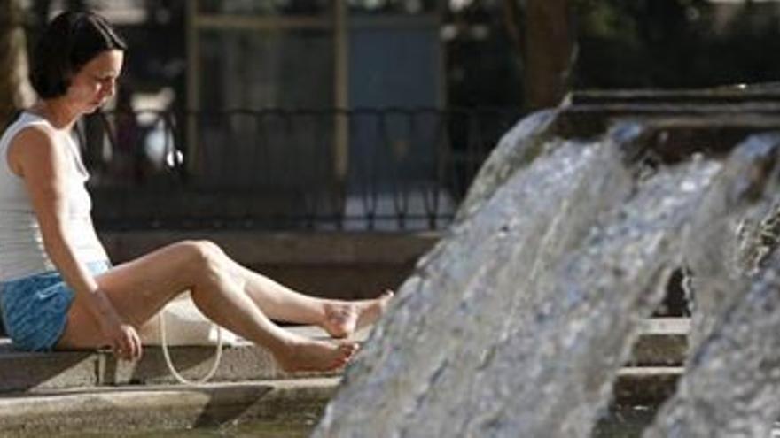 La ola de calor africano continuará hasta el jueves