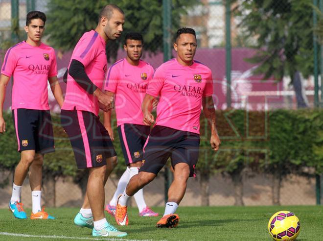 El Barça prepara el partido contra el Celta sin Iniesta