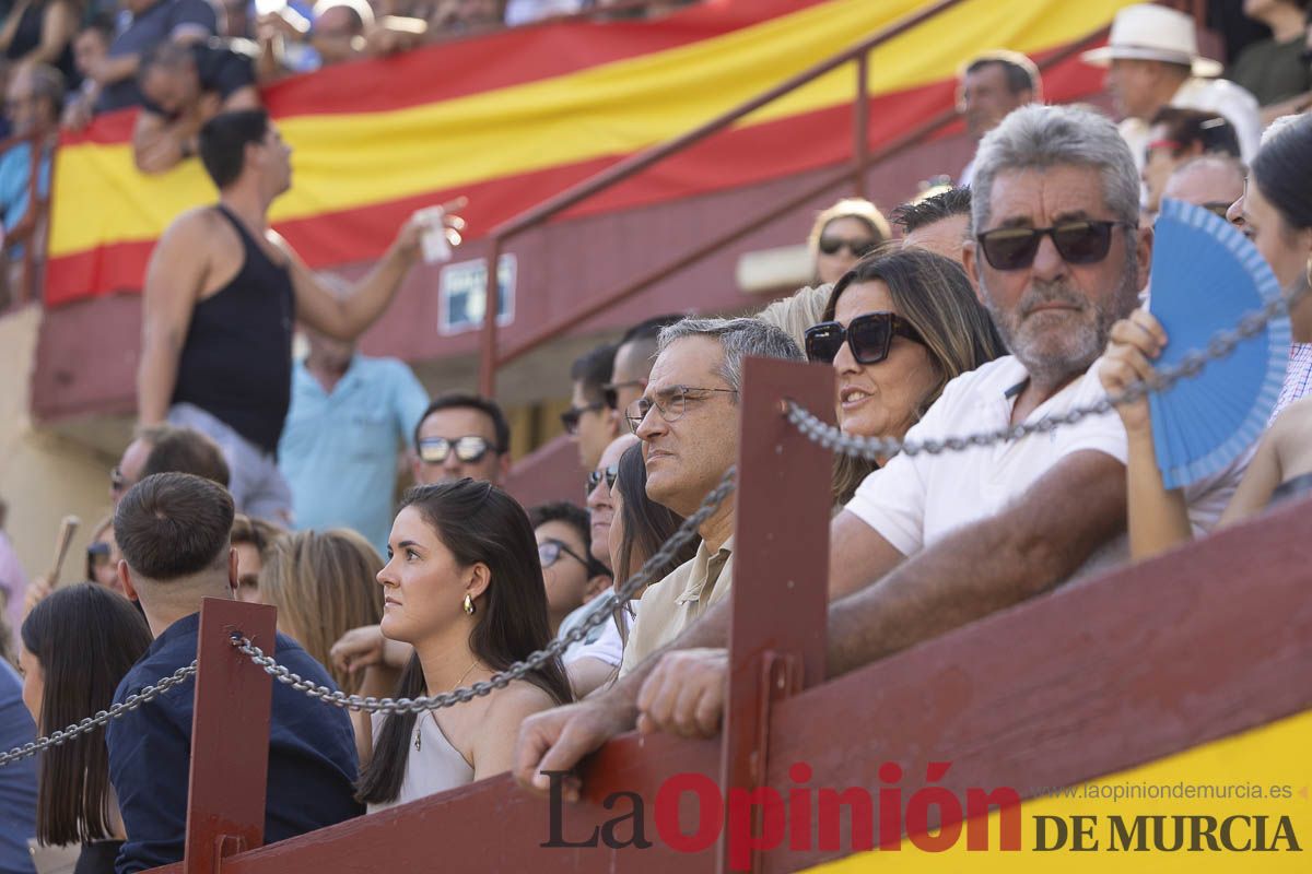 Corrida de toros en Abarán (El Fandi, Emilio de Justo, El Payo)