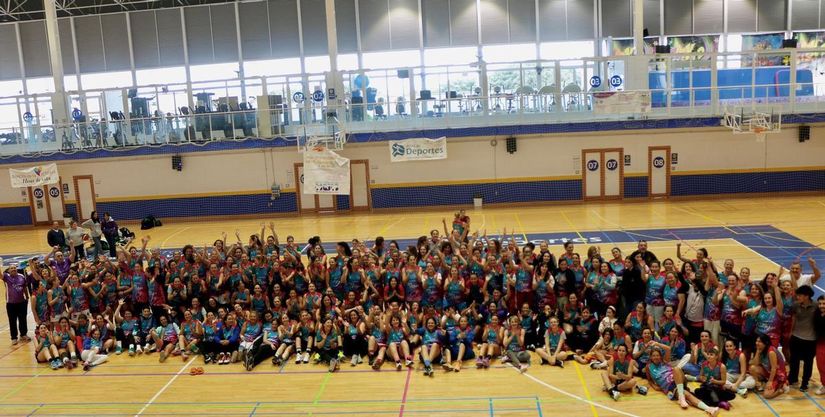 Imagen de las participantes en Rincón de la Victoria.
