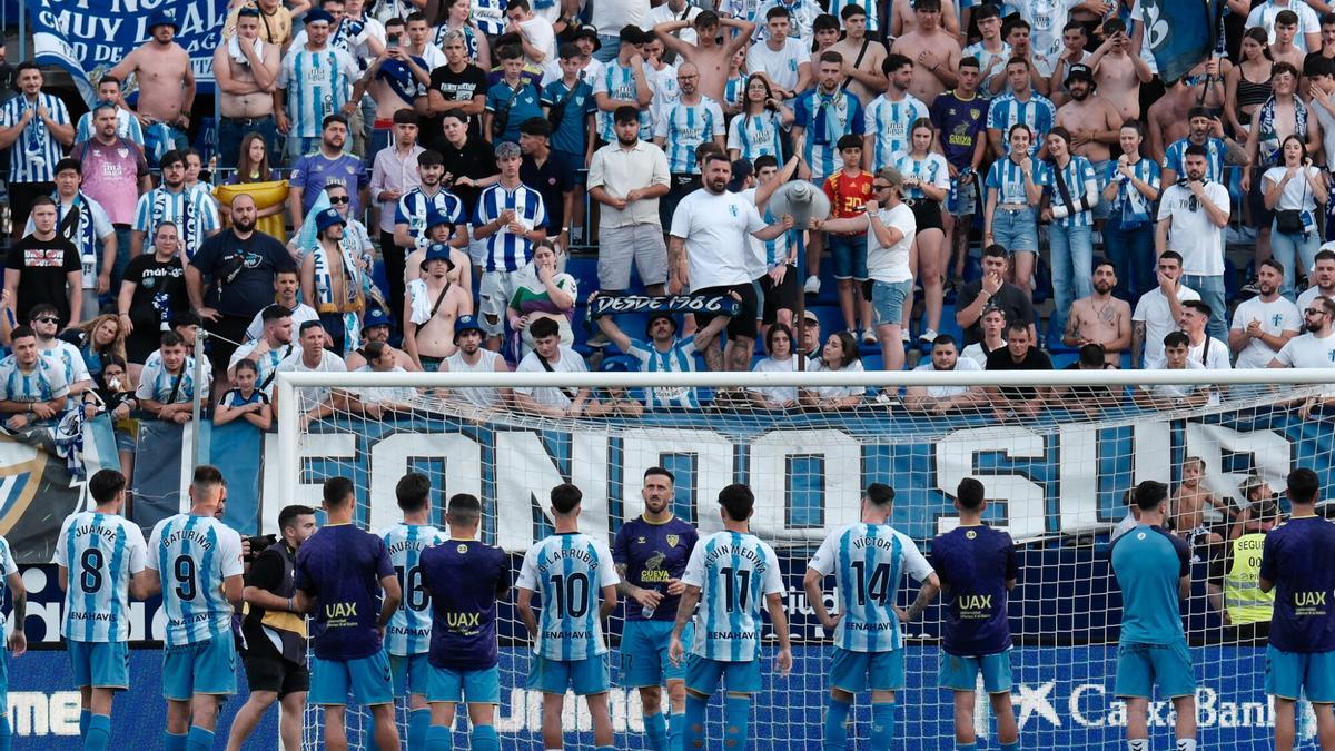 Málaga CF - Burgos CF. Jornada 42, Liga Hypermotion