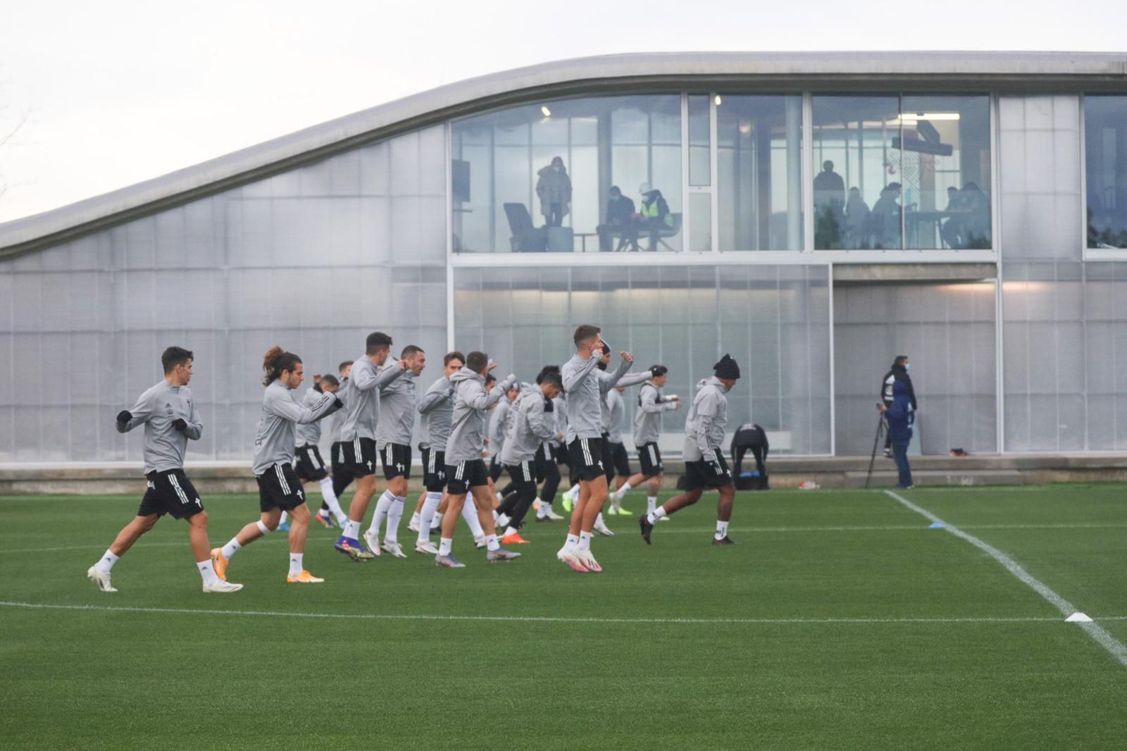 El Celta se estrena en la Cidade Deportiva Afouteza