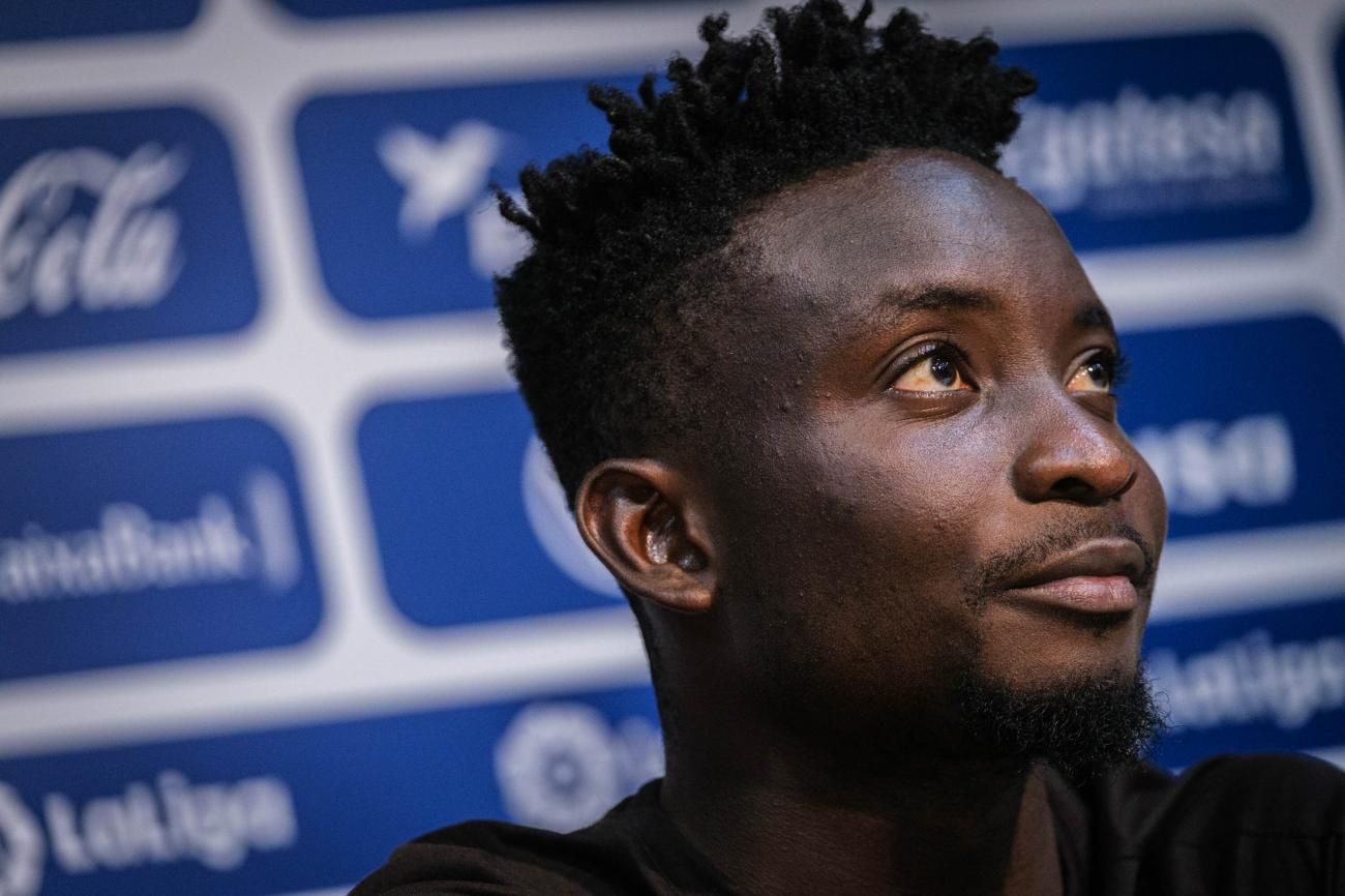 Presentación de Mohammed Dauda (CD Tenerife)