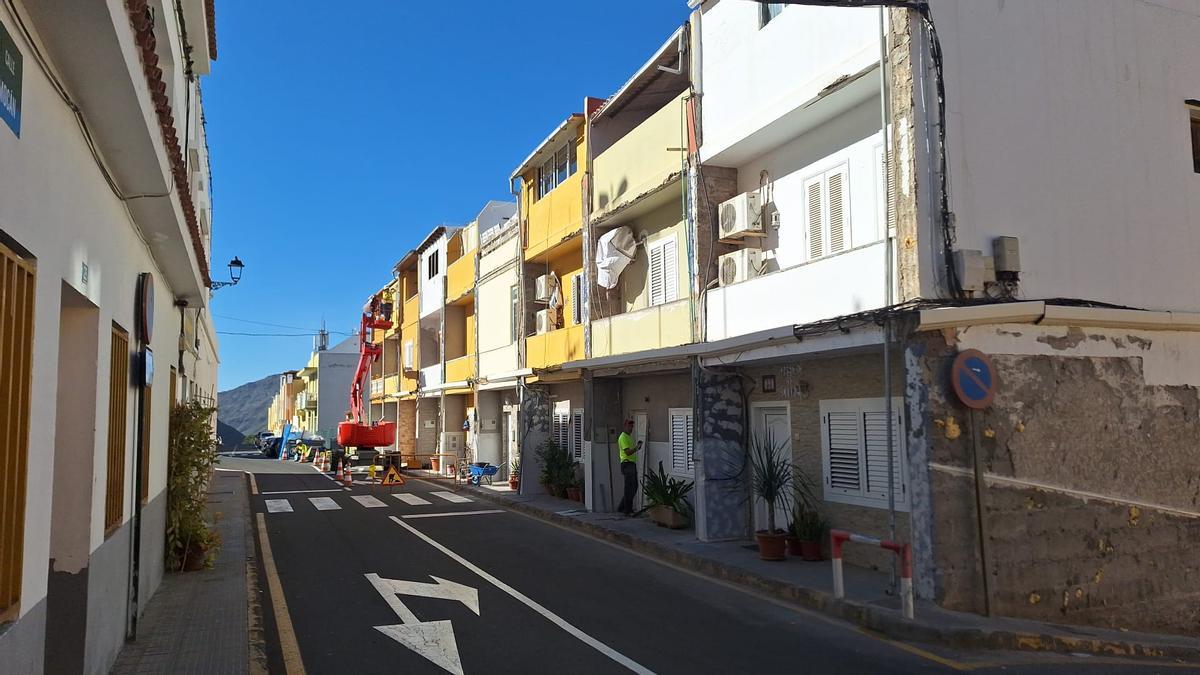 Rehabilitación de viviendas en el casco de Mogán.