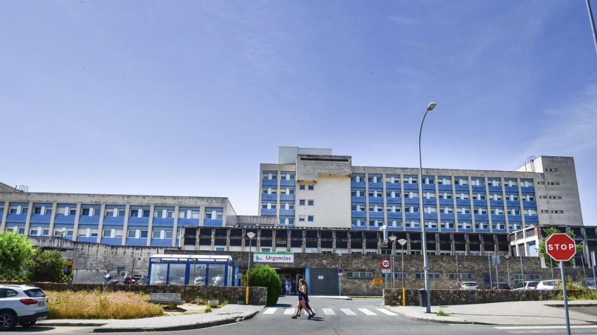Urgencias del Hospital virgen del Puerto de Plasencia.
