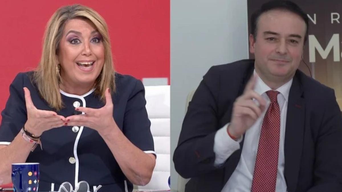 Susana Díaz e Iván Redondo en 'Espejo Público'