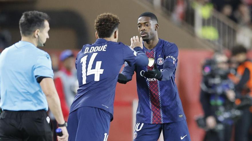 Doue, sobre Dembélé: "Es normal sentirse frustrado tras una derrota"