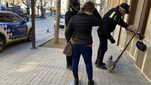 Controles de patinetes eléctricos en Banyoles (Girona)