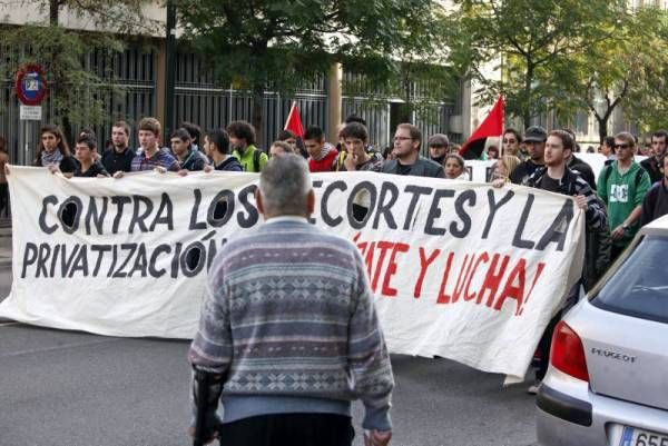 Fotogalería de la protesta en defensa de la Educación Pública