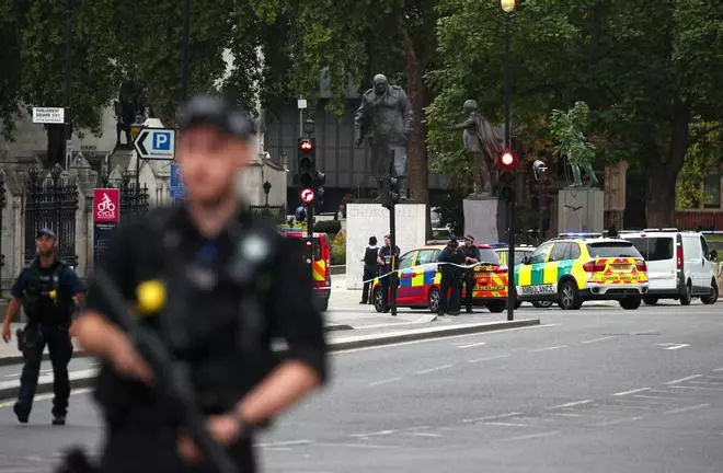 Atropellament al Parlament britànic