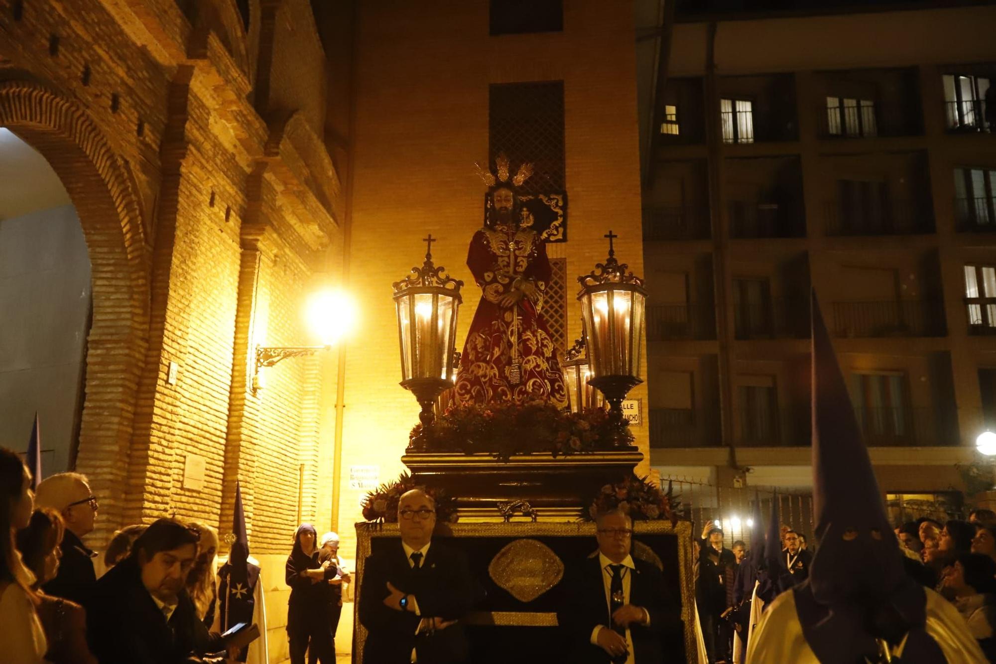 En imágenes | Procesiones del Miércoles Santo en Zaragoza