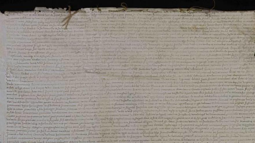 La Pobla Llarga digitaliza un acta notarial de 1534