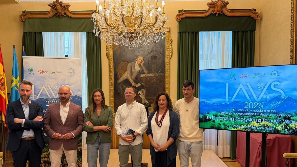 Presentación de las jornadas sobre biodiversidad en el Ayuntamiento.