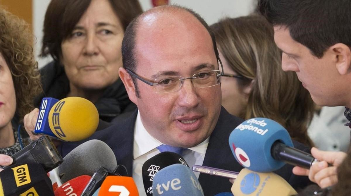 Ciutadans assegura que Pedro Antonio Sánchez no seguirà com a president de Múrcia