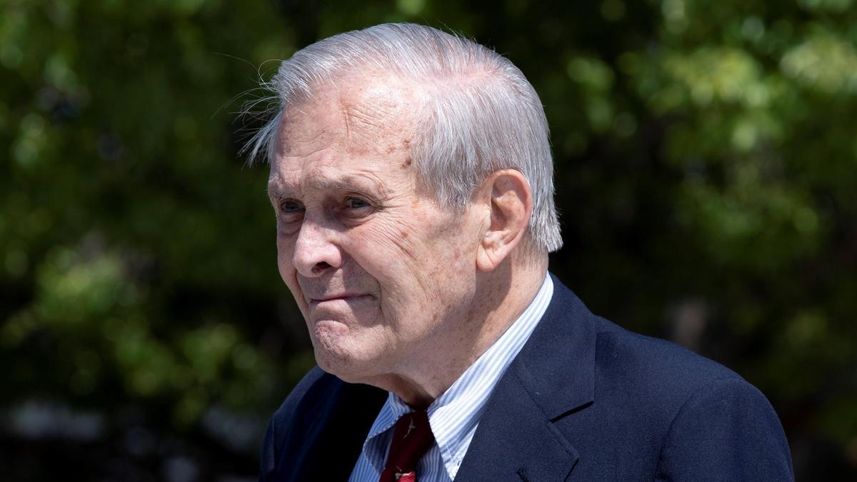 Muere a los 88 años Donald Rumsfeld, exsecretario de Defensa de EE.UU.