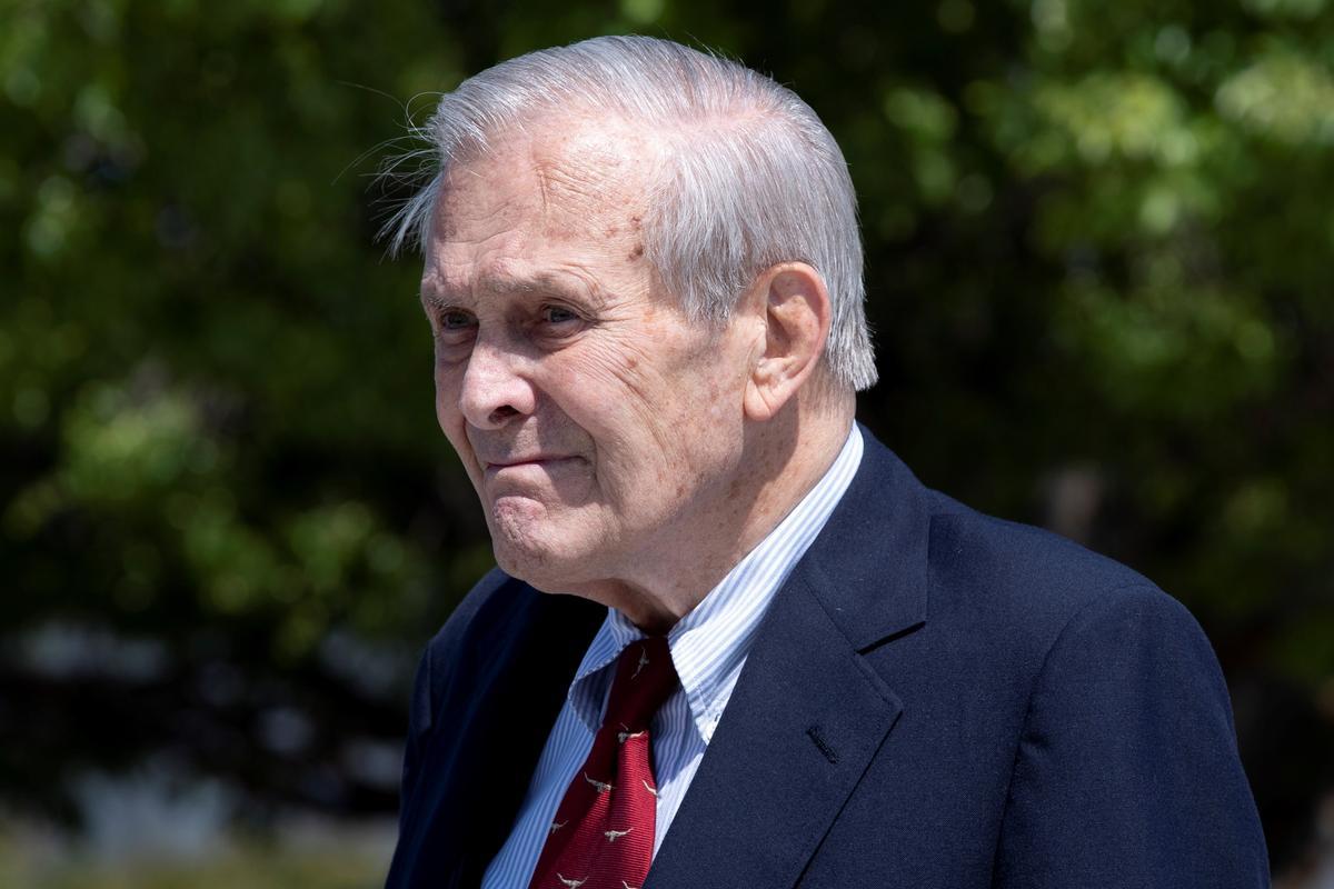 Muere a los 88 años Donald Rumsfeld, exsecretario de Defensa de EE.UU.