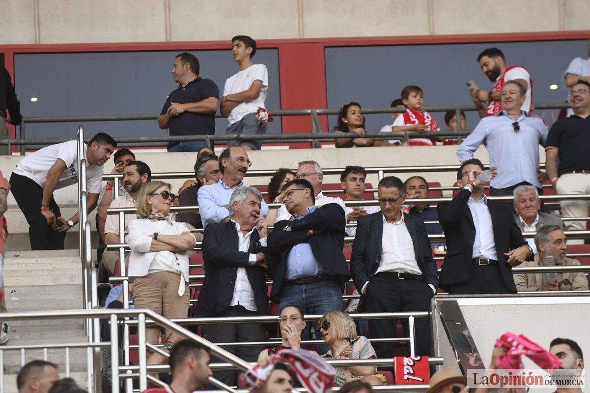 Así fue el encuentro del play off del Real Murcia y el Nástic en la lucha por el ascenso