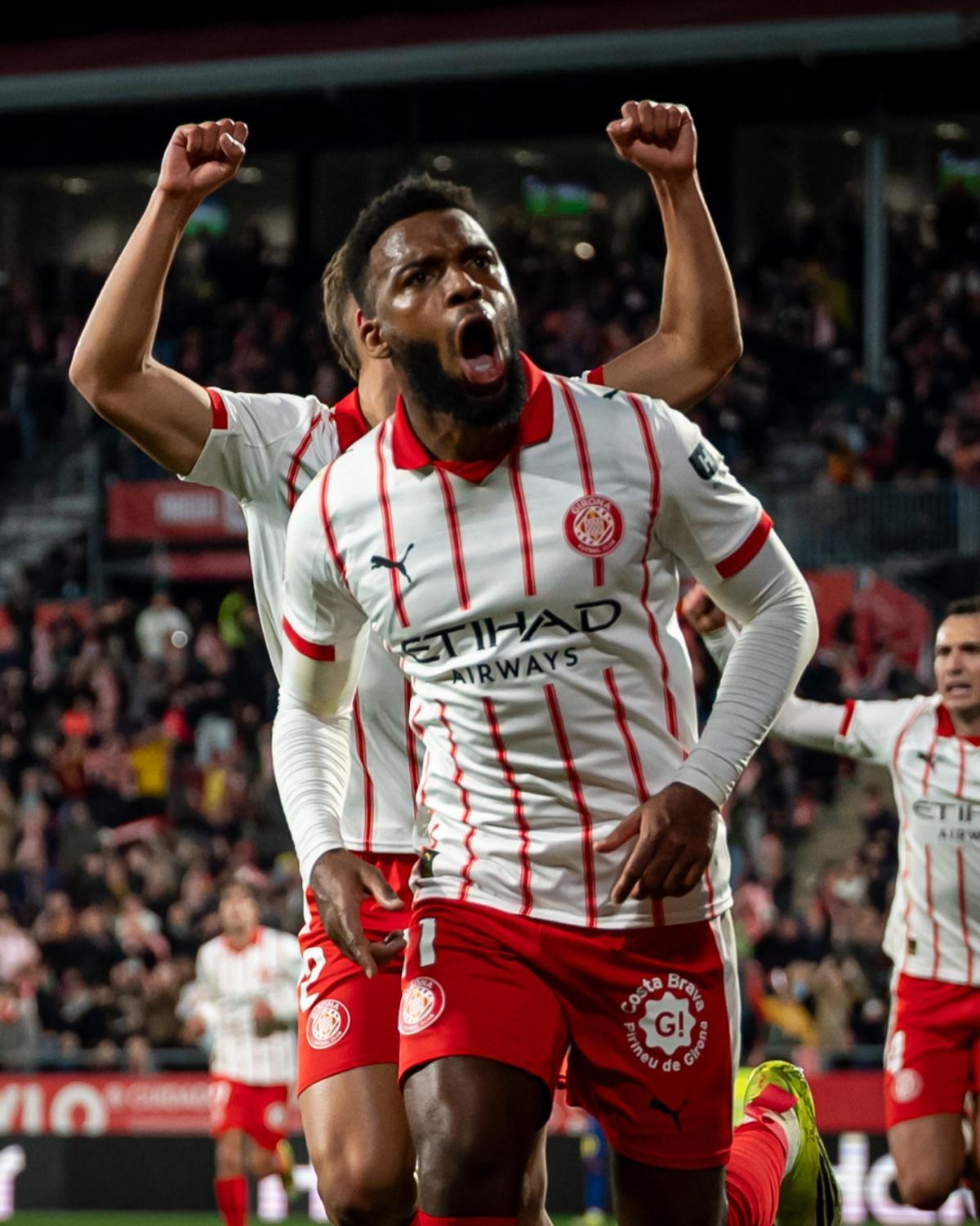 Thomas Lemar, jugador del Girona