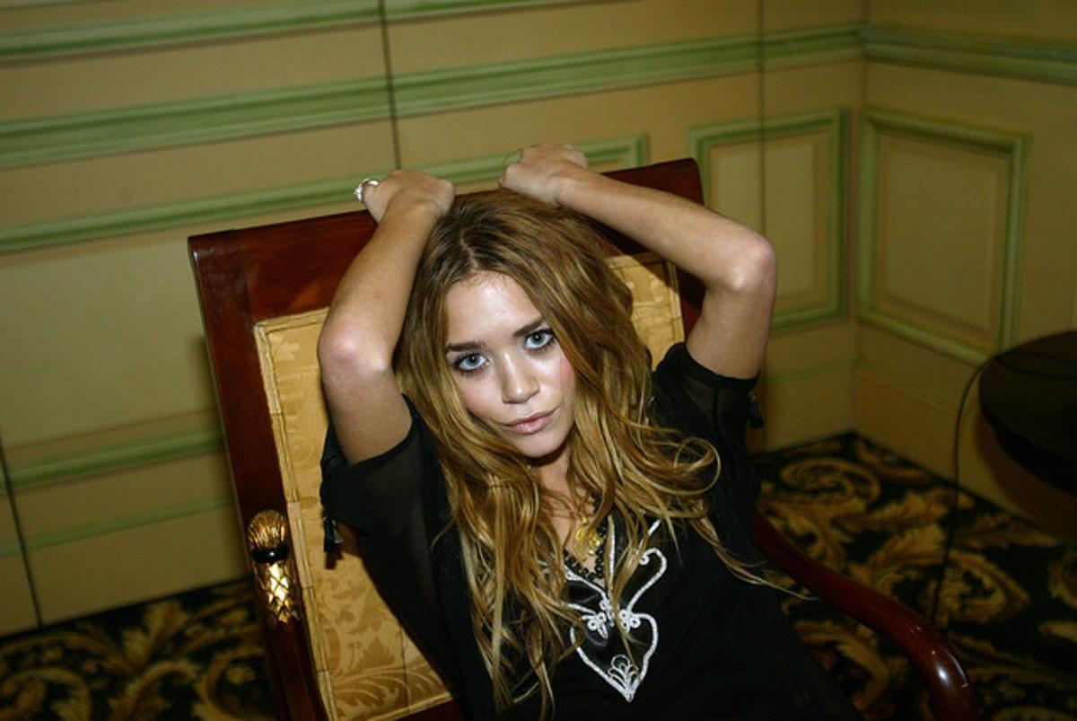 Mary Kate Olsen, en una visita a Madrid, a finales del 2006.