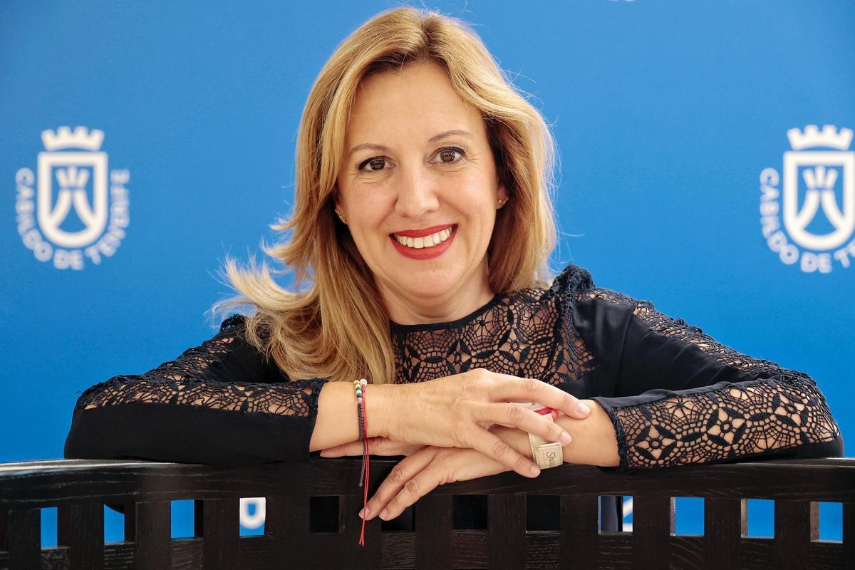 Rosa Dávila, presidenta del Cabildo de Tenerife.