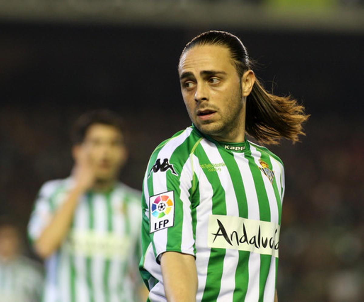 Sergio García, en un partit amb el Betis, la temporada passada. Sergio García, en un partit amb el Betis, la temporada passada.