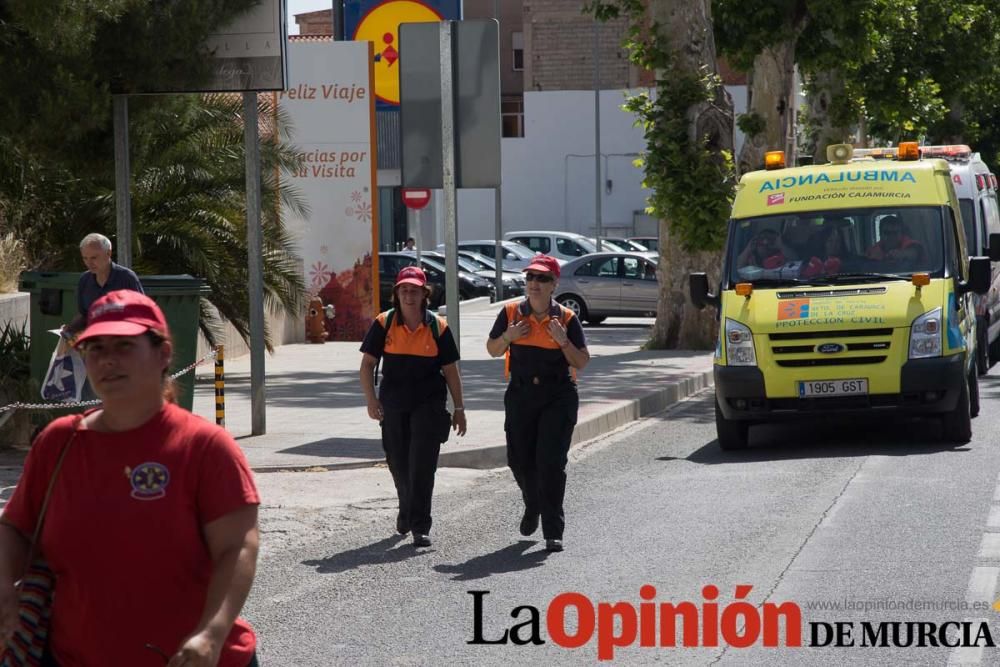 Peregrinación de Protección Civil a Caravaca