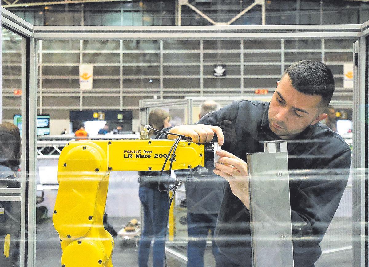 La FP de Electromecanizado, muy buscada por las empresas.