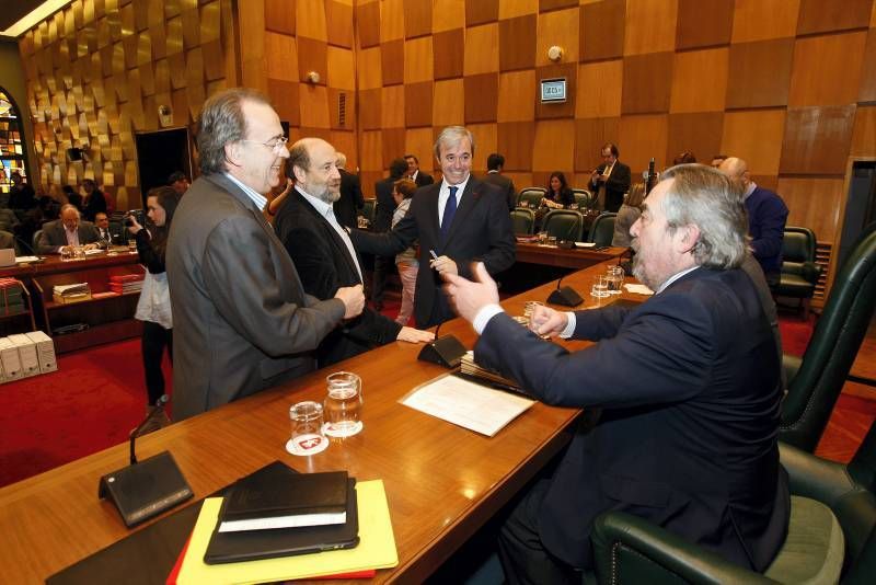 Fotogalería: Pleno en el Ayuntamiento de Zaragoza