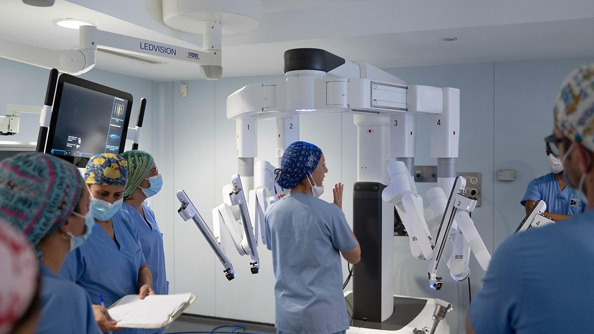La cirugía robótica da Vinci es la última evolución de la cirugía mínimamente invasiva