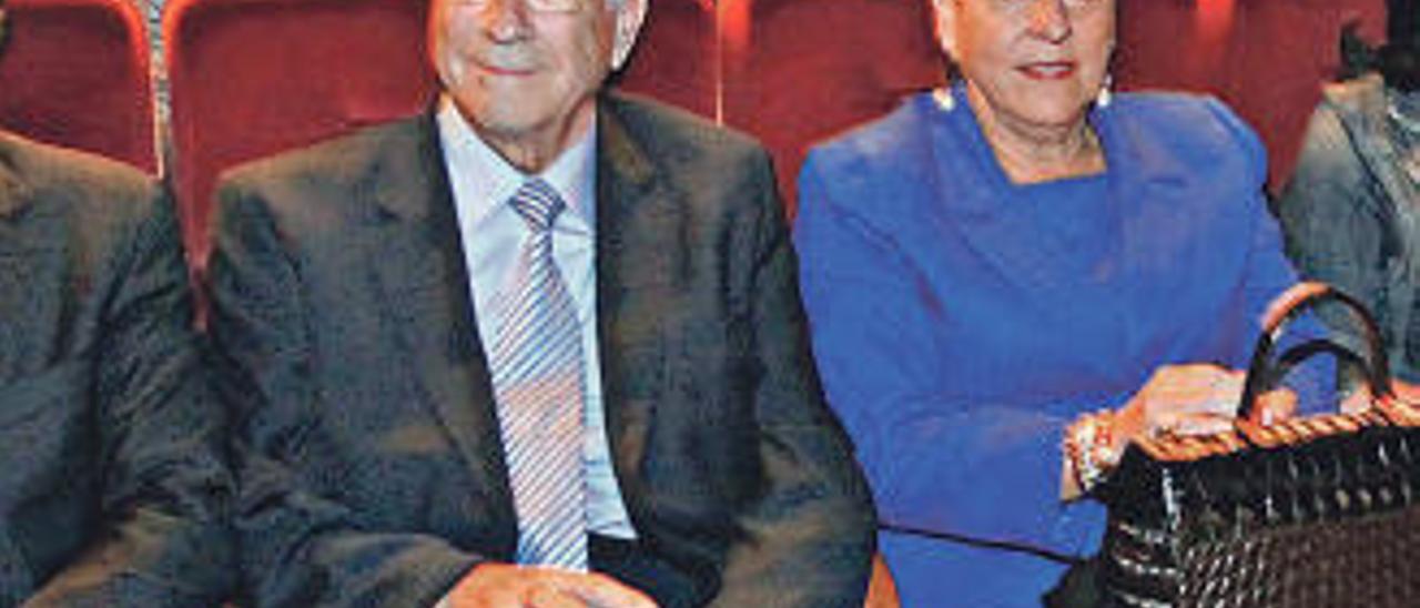 Vicente Sala y su mujer en una foto de archivo