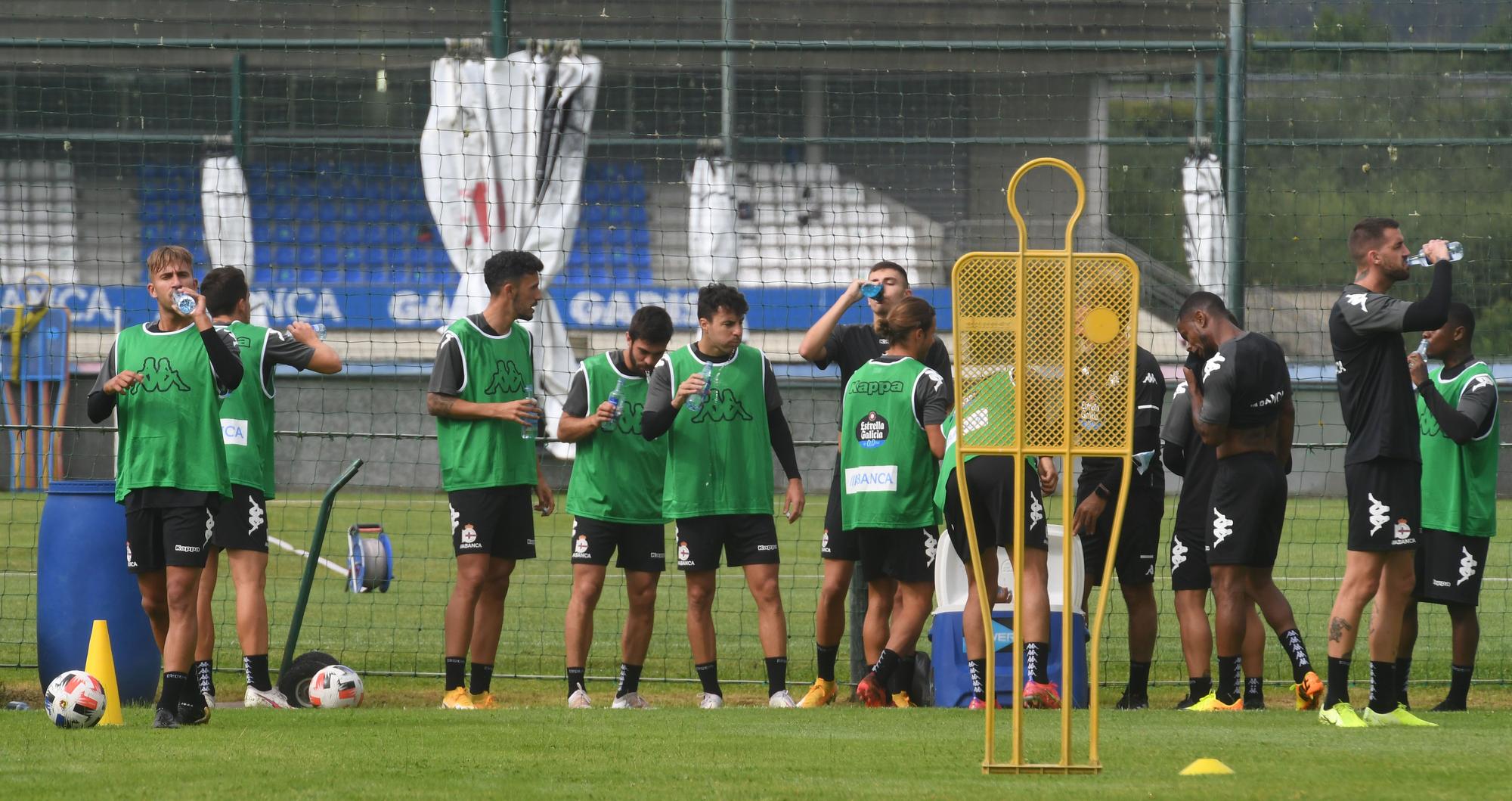 Segundo día de trabajo para el Deportivo