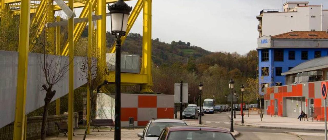 El entorno del paseo de San Martín, donde se plantea instalar el mercado y el rastro.