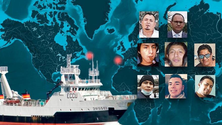 Las autoridades corrigen los datos del naufragio del pesquero gallego: son 12 desaparecidos, nueve fallecidos y tres supervivientes